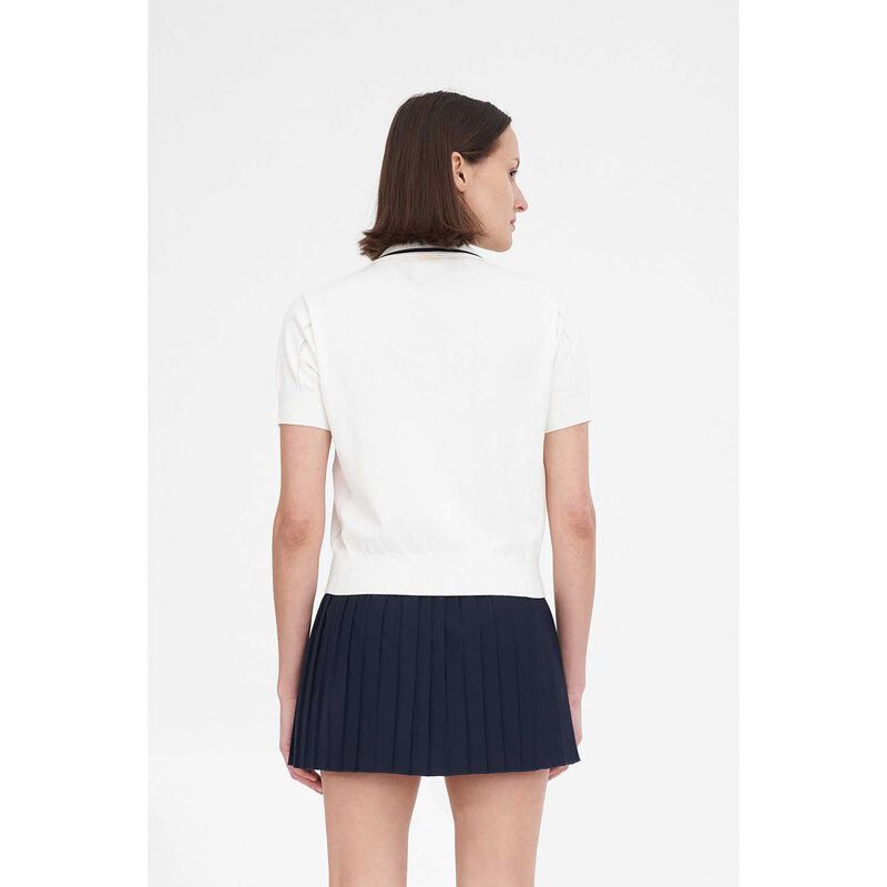 Huffer Womens Line Knit Polo image number 1